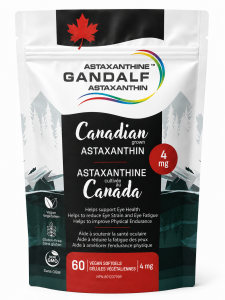 Astaxanthine Canadienne™ 4 mg 60 gélules végétariennes